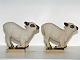 Bing & Grondahl art potteryCandle light holder in shape of a lamb figurine