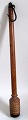 Danish 18C 
weight in oak. 
Wooden rod 
equipped with 
an iron hook at 
one end and a 
rotated block 
...