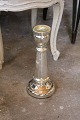 Large, old French candlestick in mercury  silver with fine patina. Height: 29cm.
