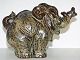 Royal 
Copenhagen 
large 
rstoneware 
figurine, thick 
baby elephant.
Designed by 
artist Knud ...