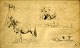 Resen-
Steenstrup, 
John (1868 - 
1921) Denmark: 
Sketches. Cows, 
dogs and 
horses. Signed 
.: ...