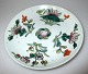 Chinese bowl, 
19th century. 
Famille Rose. 
Grayish 
porcelain, 
decorated with 
flowers in 
green and ...