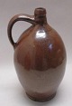 Antique 
Clay Jar, 
Denmark, 19th 
century. Brown 
Glazed. 
Southern 
Jutland. H .: 
32 cm. Stamped 
no. ...