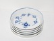 Royal Copenhagen Blue Fluted Plain, small high edged trays.Decoration number ...