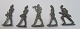 Collection 
pewter 
soldiers, 
German and 
Danish, 19th 
century. Among 
other things, 
Infantry and 
...