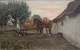 Christiansen, 
Soren (1858 - 
1937) Denmark: 
Horses. Oil on 
canvas. Signed. 
Monogram S. 
Chr., ...