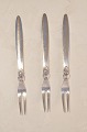 Georg Jensen 
Cactus Silver 
cutlery,  
"Cactus" Cold 
cut fork # 144, 
length  15.5 
cm. 6 1/8 ...