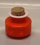 Holmegaard 
Palet Orange 
Design Michael 
Bang  Glass box 
8.5 x 8.5 cm 
Seasoning Jar