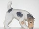 Royal 
Copenhagen dog 
figurine, 
wirehaired 
terrier.
Decoration 
number 3020.
The factory 
...