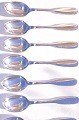 Danish silver 
cutlery 830s. 
Evald Nielsen 
silver cutlery, 
No. 14. Dessert 
spoon, length 
18.8cm. ...