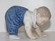 Royal 
Copenhagen 
figurine, 
crawling baby.
Decoration 
number 1518.
Factory ...