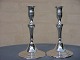 Pair of Danish 
plated 
candlesticks 
from approx. 
1870. Height: 
17 cm. 
Resilvered.