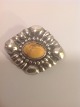 Nouveau brooch 
with amber.
silver 826S
Width: 4.3 cm. 
Height: 3.5 cm.
contact 0045 
86983424 ...