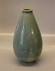 Royal 
Copenhagen 
Stoneware RC 
Celadon Vase  - 
Stoneware 
decorated with 
landscape  21.5 
cm . In ...
