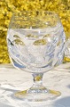 Bern crystal 
glass, 
Hirschberg. 
Bern Brandy 
glass, height 
8,5cm. 3 3/8 
inches. Fine 
condition. 
