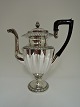 Coffee Pot. 
Silver (830). 
Stamped PH 
(Peter Hertz). 
Produced 1837. 
Height 28 cm.