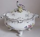 Lid tureen 
fayance, 
Rorstrand, 
Sweden, 20th 
century. 
Polychrome 
decoration in 
transfer ...