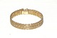 Bracelet 14 
karat gold
Stamped: 585
Length 18 cm.
Width 1.2 cm.
Thickness 2 
mm.
The jewel ...