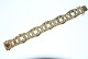 Bracelet 14 
karat gold
Stamped: 585
Length 18.5 
cm.
Width 2.2 cm.
Thickness 2.8 
mm.
The ...
