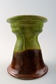 Kähler, HAK, 
glazed 
stoneware vase.
Beautiful 
glaze. 
Approximately 
1910s. 
Marked.
Size: 13 x ...