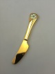 Georg Jensen 
Gilded Sterling 
Silver Annual 
Knife 1981 with 
enamel. 
Measures 16 cm 
(6 19/64")