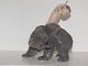 Rare and larger 
Royal 
Copenhagen 
Figurine, faun 
sitting on 
bear.
The factory 
mark tells, 
that ...