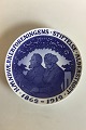 Royal 
Copenhagen 
Commemorative 
Plate from 1912 
RC-CM130.
Old Couple 
sitting in a 
garden. ...