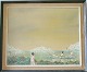 Von Gusiko b. 
1923: 
Greenlandic 
landscape with 
Innuit, sign. 
Von Gusiko 66th 
Oil on canvas. 
H: ...