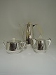 Coffee Service. 
Sterling (925). 
Holger 
Rasmussen. 
Consisting of 
coffee pot, 
sugar bowl and 
creamer.
