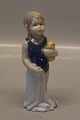 Royal 
Copenhagen  
0678 RC Else - 
girl in bathing 
suit with toy 
duck 16.5 cm 
(1021678) In 
mint ...