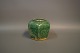 Edged ceramic 
vase with dark 
green glaze 
from the 1960s 
by an unknown 
ceramic artist.
H: 9 cm ...