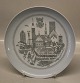 Bing and 
Grondahl B&G 
9828-25 Plate 
Copenhagen 24.2 
cm Marked with 
the three Royal 
Towers of ...