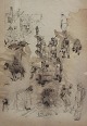 Henningsen, 
Frants (1850 - 
1908) Denmark: 
Numerous 
sketches of the 
French - German 
war in 1870. 
...
