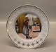 B&G 8724 1977 
Carl Larsson 
plate - Series 
1 - motif # 4 
"The Kitchen" 
Painted 1896, 
21.5 cm Bing 
...