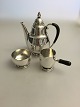 Georg Jensen 
Sterling Silver 
Mocca Coffee 
Set No 34, with 
Pot, Creamer 
and Sugarbowl. 
From ...
