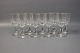 Nine wine glass 
with polished 
patterns from 
1880 and 
Holmegaard, in 
good condition. 

H - 18 cm ...