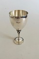 Georg Jensen 
Sterling Silver 
Wine Goblet No 
532B. Designed  
by Harald 
Nielsen.
One goblet ...