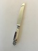 Georg Jensen 
Sterling Silver 
'Acanthus' 
Luncheon Knife 
No 023. 20 cm 
(8 1/15")
