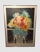 Lithography
Without frame: 
86x61 cm. With 
frame: 92x67,5 
cm. 
Signed Poul 
Janus Ipsen 
1986. ...