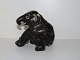Royal 
Copenhagen 
brown stoneware 
figurine, 
elephant cub.
Designed by 
artist Jeanne 
...