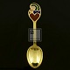 A. Michelsen. 
Christmas Spoon 
- 1968- A 
Mother's Heart.
Designed by 
Henry Heerup
Gilded ...