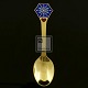 A. Michelsen. 
Christmas Spoon 
- 1976 - Snow 
Crystal.
Designed by 
Gudmund Olsen
Gilded 
sterling ...