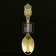 A. Michelsen. 
Christmas Spoon 
- 1982 - Queen 
of Sheba.
Designed by 
Kamma Svensson
Gilded ...