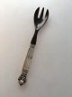 Georg Jensen 
Sterling Silver 
Acorn Serving 
Fork (with 
bone) No 108B. 
Measures 17.7 
cm / 6 31/32 
...