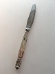 Georg Jensen 
Sterling Silver 
'Acorn' 
Luncheon Knife, 
Long Handle and 
Grillblade No 
024. 20.5 cm 
...