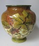 Doulton Lambeth 
vase. Carrara 
goods, faience, 
1880 - 1900, 
England. Brown 
glaze with 
decorations ...