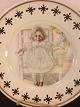 Beautiful plate 
from Bing & 
Grondahl
 with slices 
of Carl Larsson 
Portrait of 
Inga-Maria ...