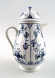 Antique German 
blue fluted 
mocha jug in 
porcelain.
Stamped, 19 
century.
Measures 15 
cm.
In ...