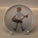 Royal 
Copenhagen 3716 
RC Plate of the 
month 14.5 cm  
March Boy 
playing In mint 
and nice 
condition