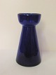 Blue tulip 
glass 
zwibelglas Fra 
Dansk Glasværk 
H. 10.3cm.